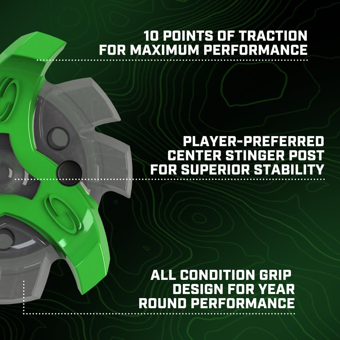 Amazon | Softspikes Tour Flex Pro Fast Twist 3.0 ゴルフスパイク 18